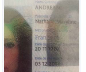 Nathalie publie la photo de son passeport pour démentir les rumeurs