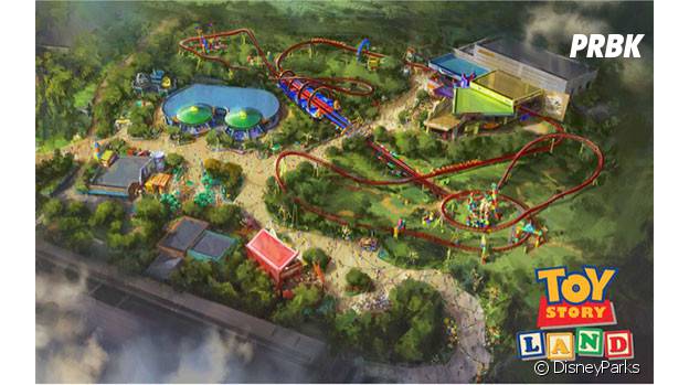 Disneyland dévoile les images de Toy Story, son nouveau parc