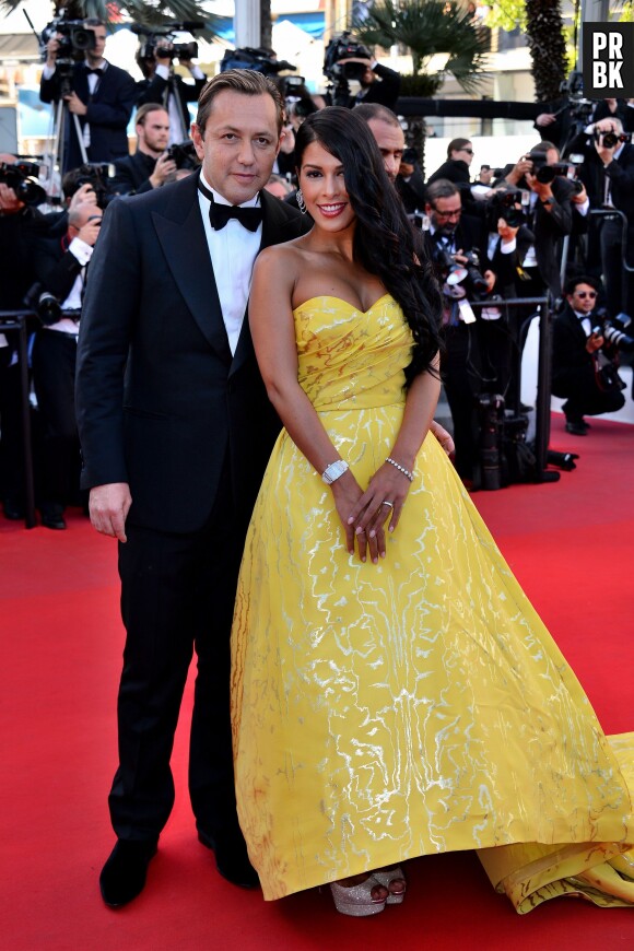Ayem Nour et Vincent Miclet au Festival de Cannes 2015