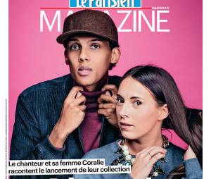 Stromae et sa femme Coralie en Une du Parisien Magazine