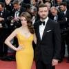 Anna Kendrick et Justin Timberlake sur le tapis rouge de la soirée d'ouverture du Festival de Cannes le 11 mai 2016