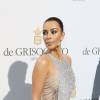Kim Kardashian et sa robe longue sur le tapis rouge de la soirée De Gisogono au Festival de Cannes le 17 mai 2016