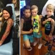   Grâce à ces tatouages, les enfants se sentent super cools  