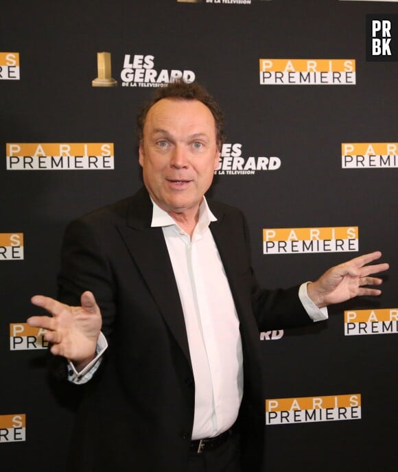 Julien Lepers aux Gérard de la télévision 2016.