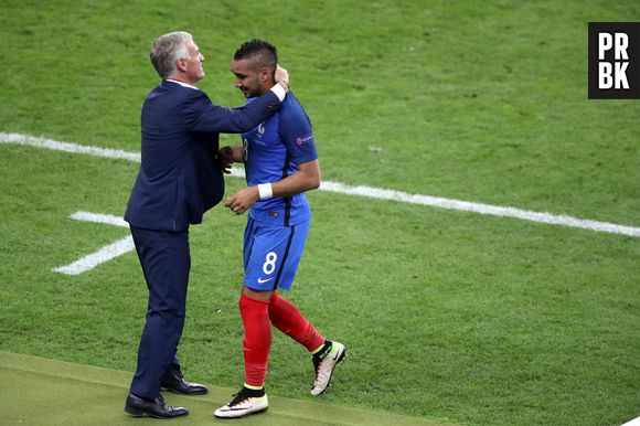 Dimitri Payet lors du match France - Roumanie (Euro 2016) le 10 juin