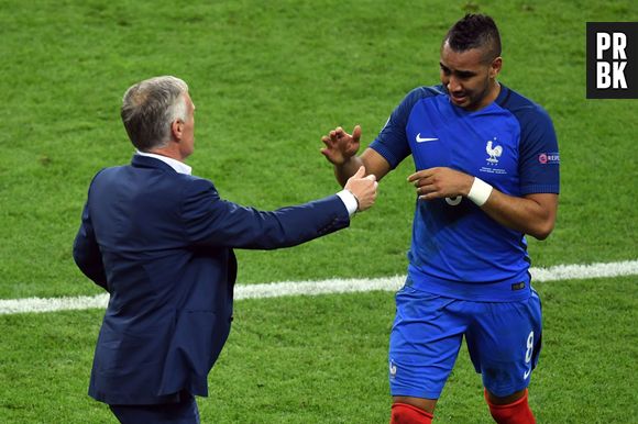 Dimitri Payet lors du match France - Roumanie (Euro 2016) le 10 juin