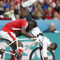 Paul Pogba : son acrobatie pendant le match Suisse-France détournée, le best-of du web