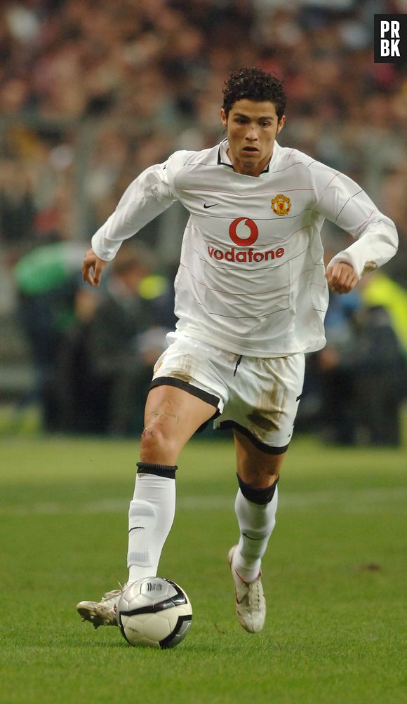 Cristiano Ronaldo avant.