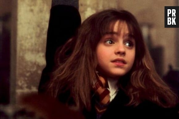 Emma Watson dans Harry Potter à l'école des sorciers en 2001