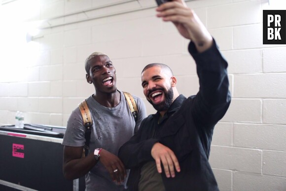 Drake immortalise sa rencontre avec Paul Pogba à New York