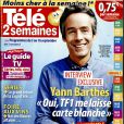 Yann Barthès en interview dans Télé 2 semaines pour évoquer Quotidien, sa nouvelle émission sur TMC et TF1