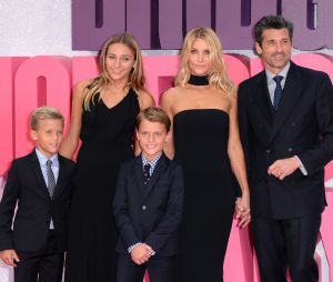 Patrick Dempsey avec sa femme Jillian et ses enfants, Tallulah, Sullivan et Darby à l'avant-première de Bridget Jones Baby le 5 septembre 2016 à Londres
