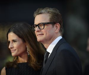 Colin Firth et sa femme Livia à l'avant-première de Bridget Jones Baby le 5 septembre 2016 à Londres