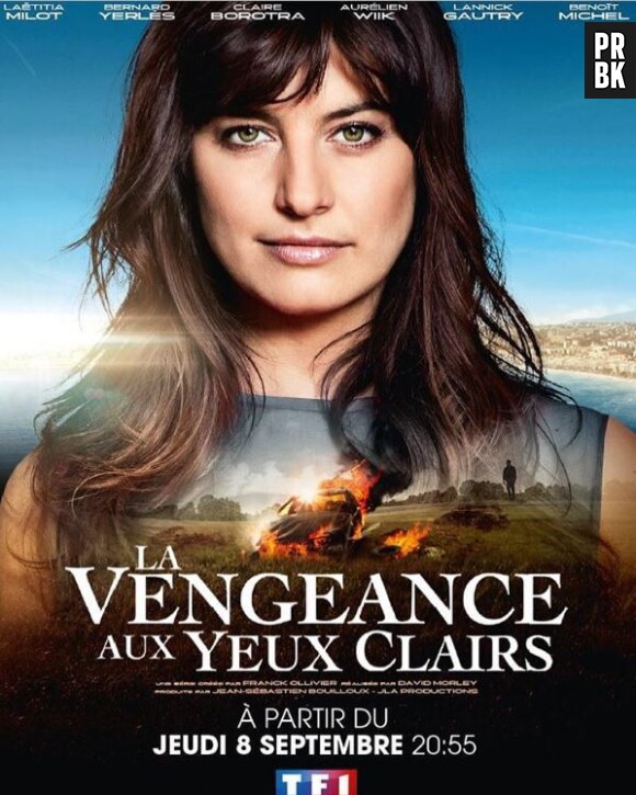 Laetitia Milot, héroïne de "La vengeance aux yeux clairs", la nouvelle saga de TF1 diffusée dès ce jeudi soir.