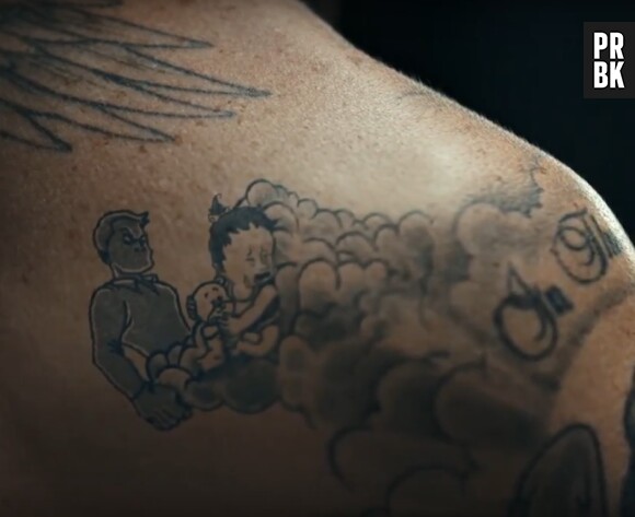 David Beckham : ses tatouages s'animent pour lutter contre la violence faite aux enfants.