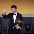 Lionel Messi récompensé du Ballon d'Or en 2015
