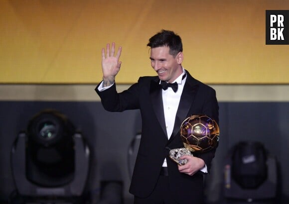 Lionel Messi récompensé du Ballon d'Or en 2015