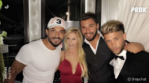 Adixia (Les Marseillais South America), Julien Tanti, Paga et Kevin réunis
