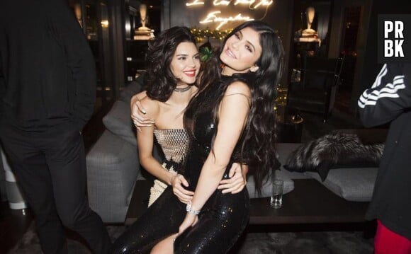 Kylie Jenner et Kendall lors du réveillon de Noël 2016