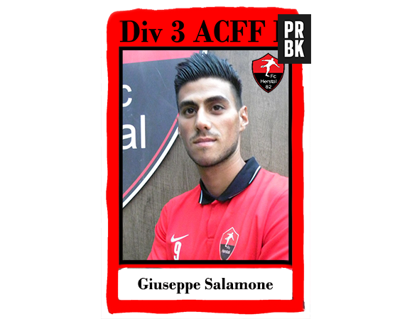 Les Anges 9 : Giuseppe Salamone est footballeur amateur au FC Herstal