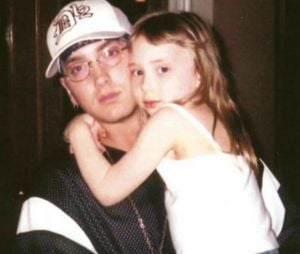 Hailie Scott et son père, Eminem