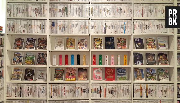 Une collection de jeux Wii hallucinante.