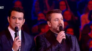 Thomas Thouroude et Bruno Guillon s'embrassent sur la bouche pour les Victoires de la Musique 2017