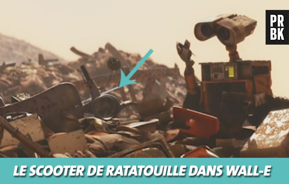 Disney : le scooter de Ratatouille dans Wall-E