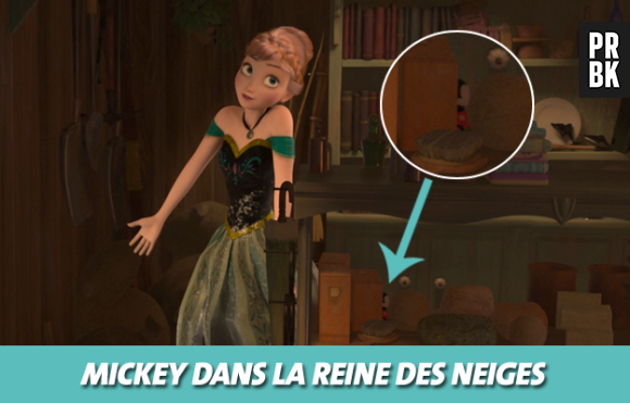Disney : Mickey dans La reine des neiges