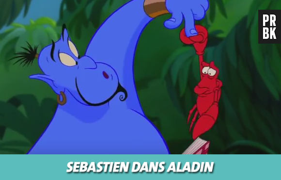 Disney : Sebastien dans Aladin