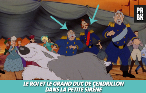 Disney : Le Roi de le grand Duc de Cendrillon dans La petite sirène