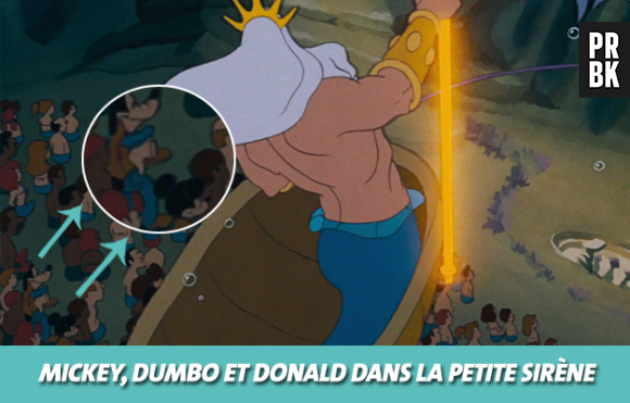 Disney : Dumbo, Donald et Mickey dans La petite sirène