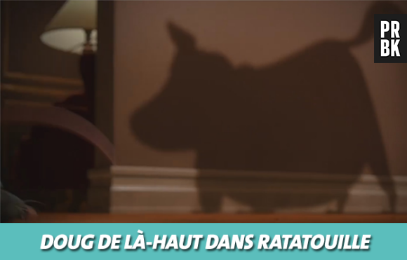Disney : Doug de Là-Haut dans Ratatouille