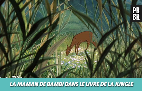 Disney : La maman de Bambi dans Le livre de la jungle