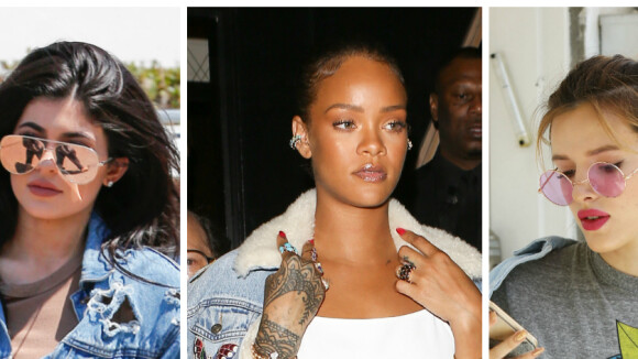 Kylie Jenner, Rihanna, Bella Thorne... Les stars adoptent toutes la veste en jean