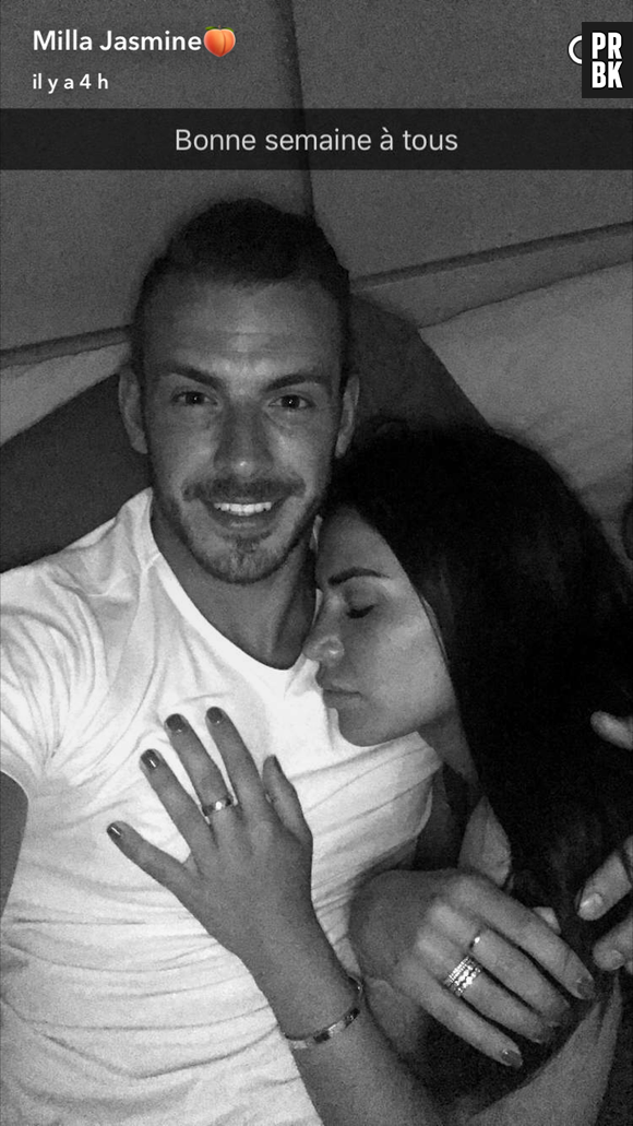 Milla Jasmine (Les Anges 9) et Julien Bert en couple : ils officialisent sur Snapchat