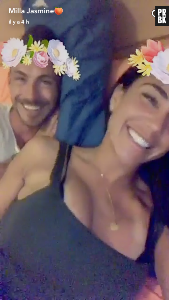 Milla Jasmine (Les Anges 9) et Julien Bert s'affichent en couple sur Snapchat