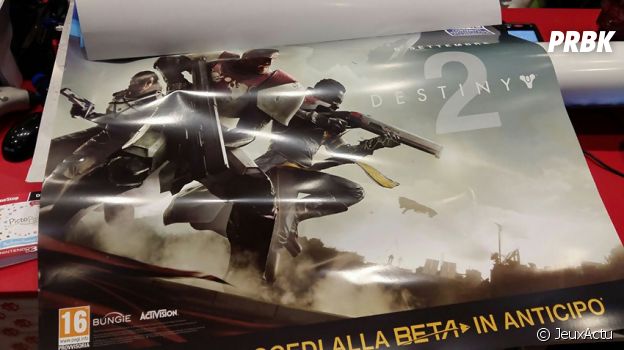 Photo du matériel promotionnel de Destiny 2