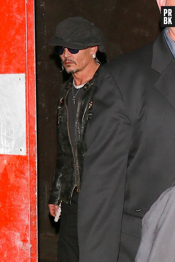 Johnny Depp très amaigri à la soirée d'anniversaire de Lady Gaga !
