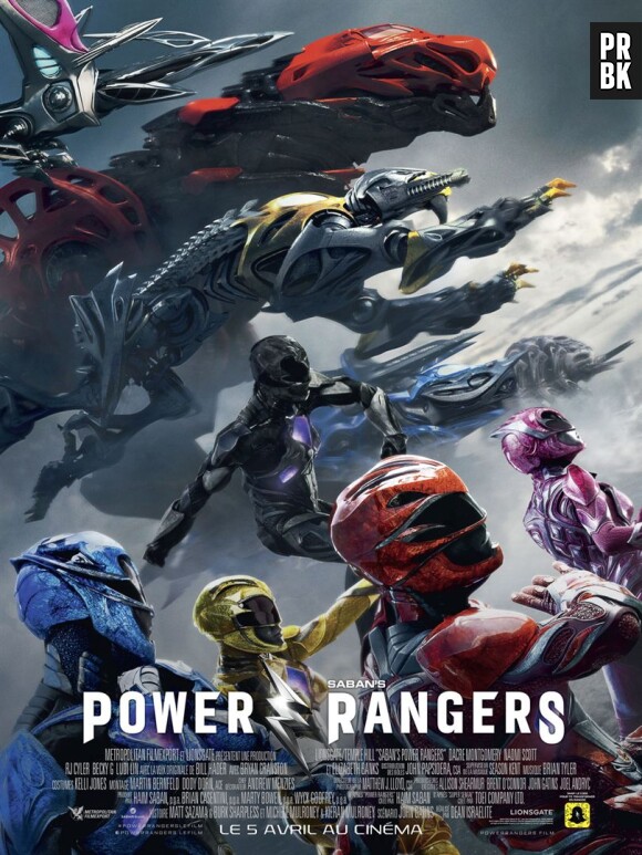 Power Rangers : découvrez l'affiche du film