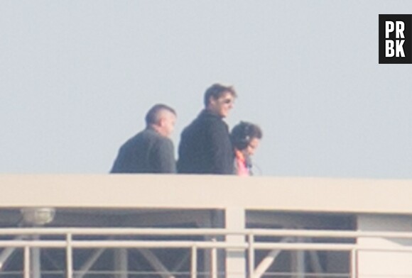 Tom Cruise dans le quartier de Bercy pour le tournage de Mission Impossible 6