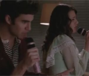 Lea Michele et Darren Criss chantent Don't You Want Me dans Glee