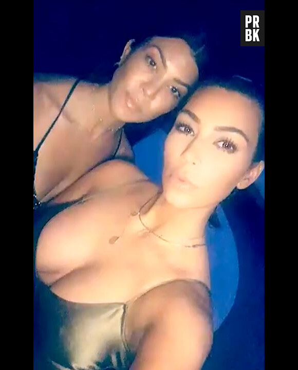 Kim Kardashian quitte ses bonnes résolutions et se la joue sexy sur Snapchat !