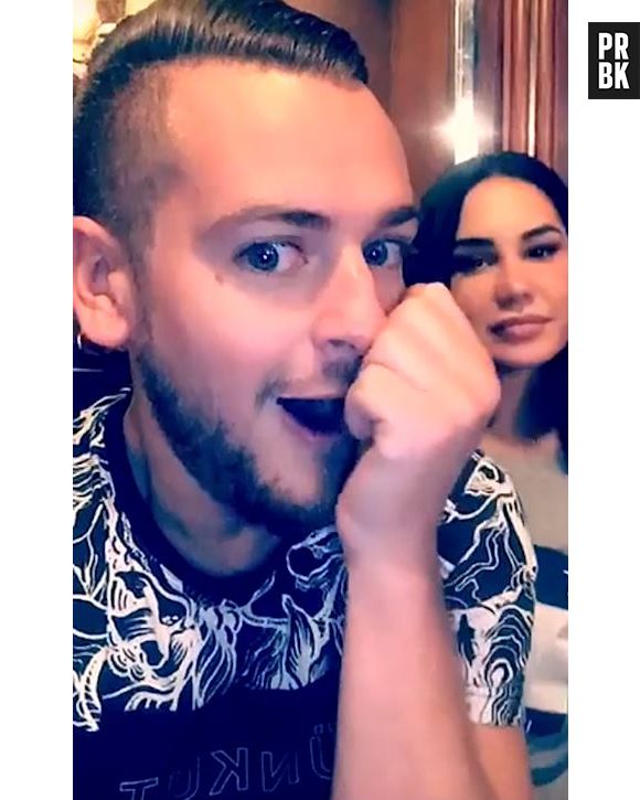 Milla (Les Anges 9) : Marvin (Secret Story 10) la drague... via Jeremstar sur Snapchat !