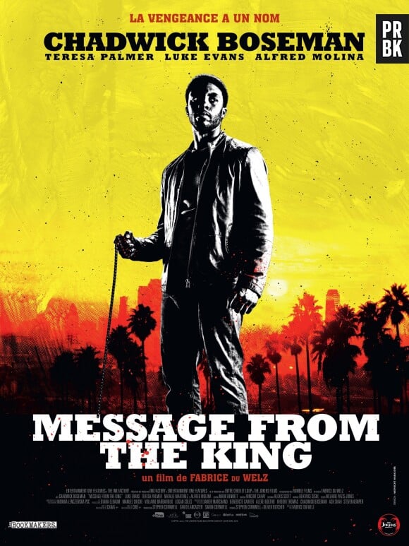 Affiche du film Message From The King.