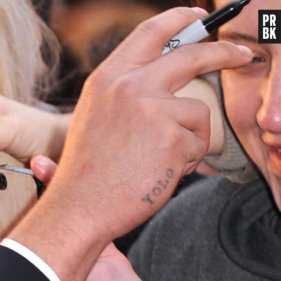 Zac Efron et son tatouage "YOLO"