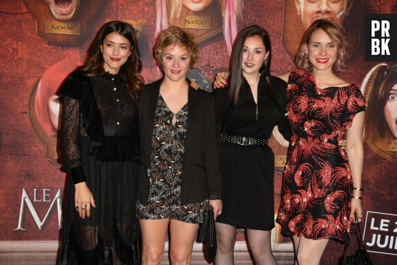 Les filles à l'avant-première du film Le Manoir le 9 juin 2017 au Grand Rex à Paris