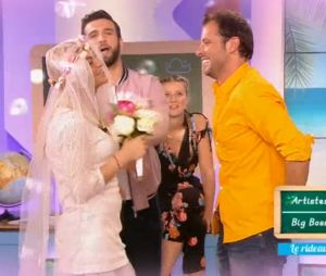 Les Anges 9 : Mélanie et Fabrice Sopoglian mariés dans la Summer Class du Mad Mag !