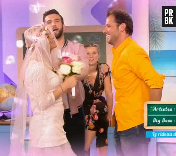 Les Anges 9 : Mélanie et Fabrice Sopoglian mariés dans la Summer Class du Mad Mag !