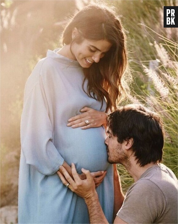 Ian Somerhalder et Nikki Reed lors de l'annonce de la grossesse de l'actrice